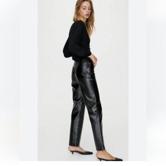 ZARA PU LEATHER Pants - Picture 8 of 15